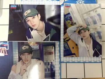 [ 미사용 ] straykids 스키즈 사우나 랜던 포토카드 방찬