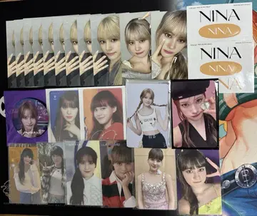 NiziU 니나 트레이딩 카드 스티커 캔뱃지