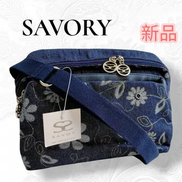 새상품 SAVOY 사보이 숄더백 여성용 백 데님 원단