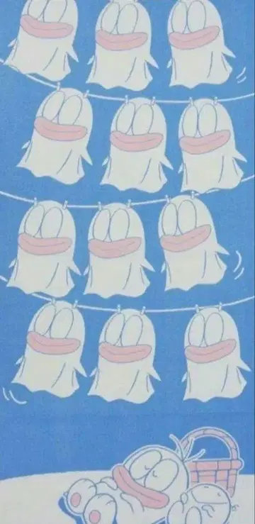 오바케의 Q타로 수건 후지코 후지오 뮤지엄 한정판 타월