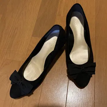 Pitti 블랙 리본 포함 펌프스 22cm