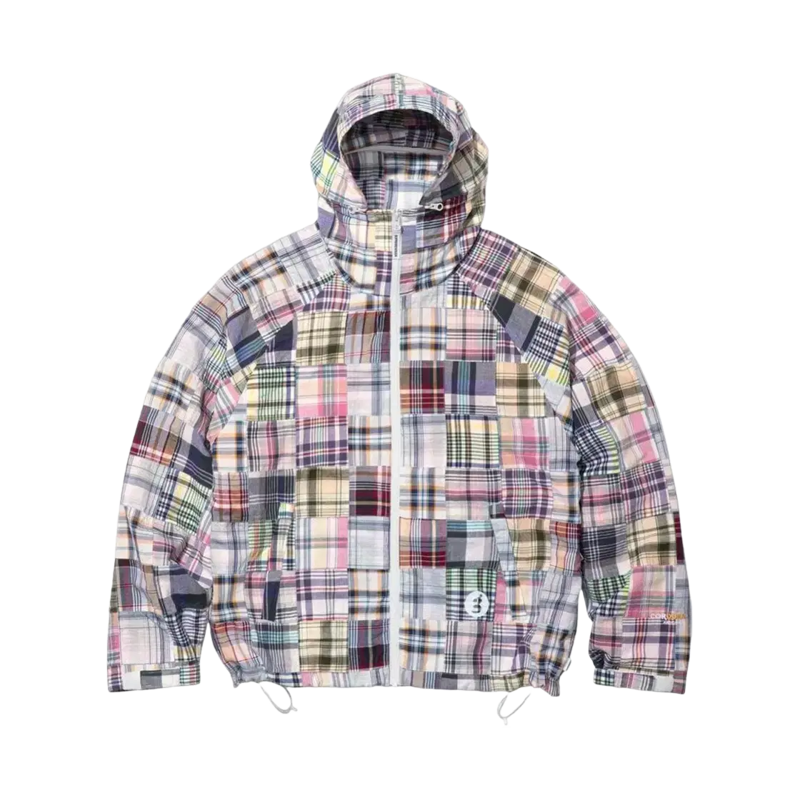 Authentic XL Supreme Goodenough Patchwork Madras Hooded