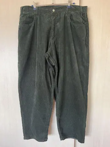 cup and cone Baggy Corduroy Jeans green