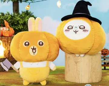 치이카와(먼작귀) 토끼 모몽가 할로윈 호박 BIG 봉제 인형