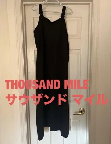 THOUSAND MILE 사우전드 마일 나일론 원피스