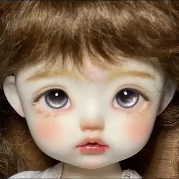 인형 눈 퍼플 반짝반짝 18mm-9mm
