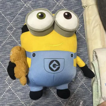 미니언 봉제 인형 약 45cm 쿠키 포함