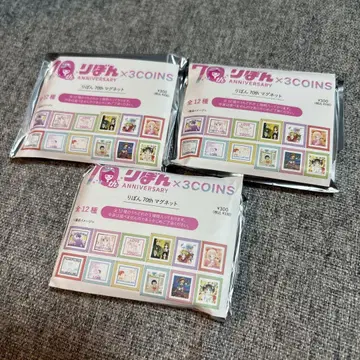 3coins 리본 70th 마그넷 미개봉품