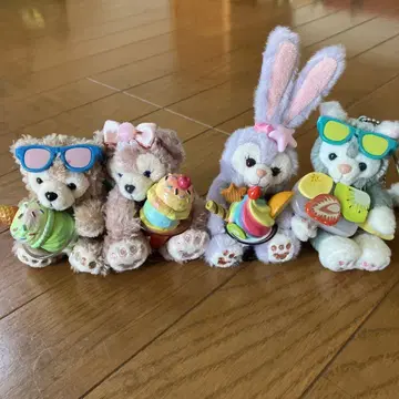 더피, 셰리 메이, 젤라토니, 스텔라 루 봉제 인형 키홀더 묶음 판매