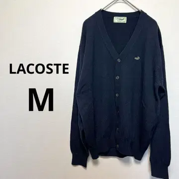 LACOSTE 라코스테 M 네이비 니트 가디건 심플