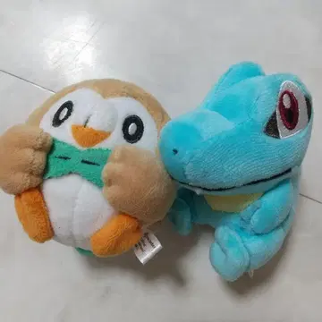 포켓몬스터 프티 봉제 인형 in 몬스터볼 모쿠로 와니노코