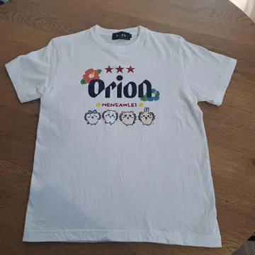 치이카와 Orion 티셔츠 오리온 S 사이즈 남녀 공용