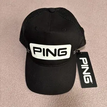 PING 핑 HW-U206 캔디바 메쉬 캡 블랙
