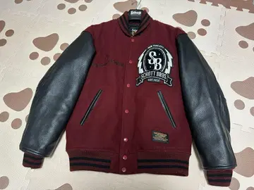 SCHOTT x SKOOKUM 샷 x 스쿠컴 스타디움 자켓