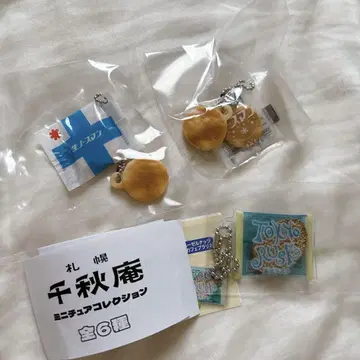 치아키안 미니어처 컬렉션 가챠 시플라 한정판 홋카이도 도쿄 러스크 명과