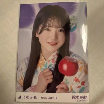 노기자카46 스즈키 유나 사진 2025년 7월