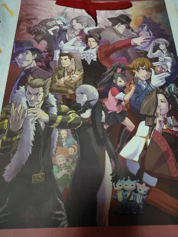 역전재판 종이 소재 쇼핑백 미사용 2