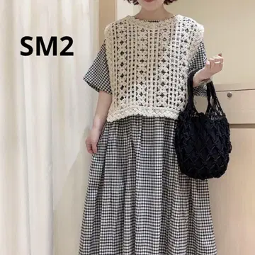 SM2 2way 니트 베스트 코바늘