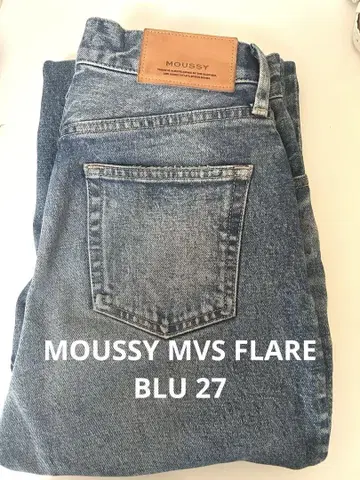 MOUSSY MVS FLARE 데님