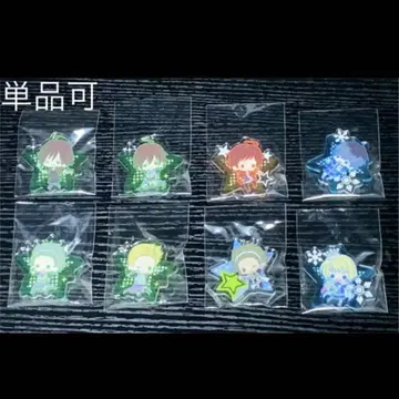 SideM 클리어 브로치 컬렉션 8종