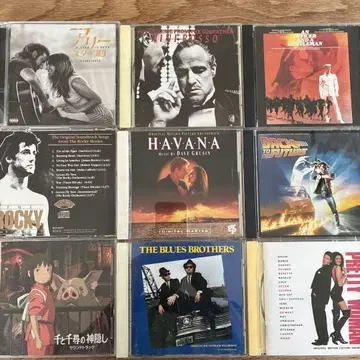 영화 음악 컬렉션 CD 오리지널 사운드 트랙 6장 모음 판매