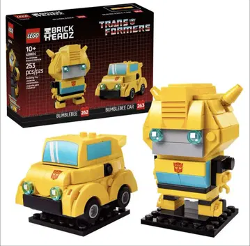LEGO Brick Headz Bumblebee & Car L.6