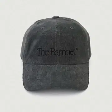 The barnnet 캡 모자 코듀로이 그레이