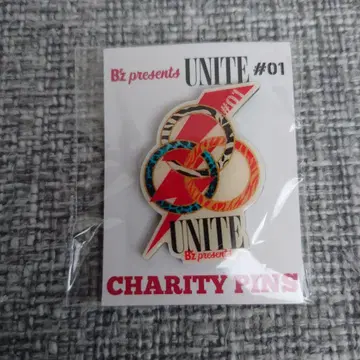 B'z presents UNITE#01 자선 핀 배지