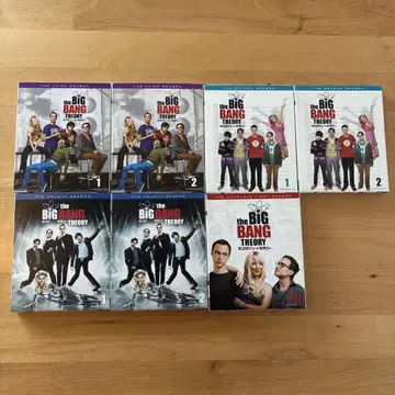 빅뱅 이론 1/2/3/4 시즌 DVD 박스