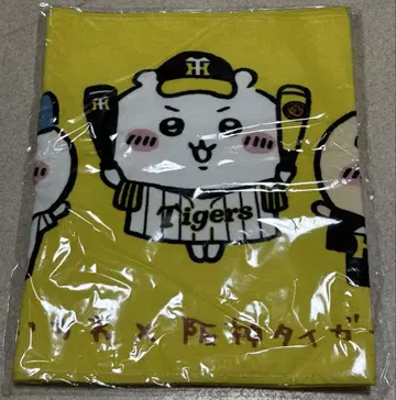 치이카와 한신 타이거즈 페이스 타월 타월 콜라보