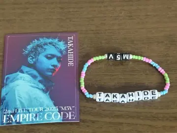 TAKAHIDE 2nd LIVE TOUR 2025 팔찌