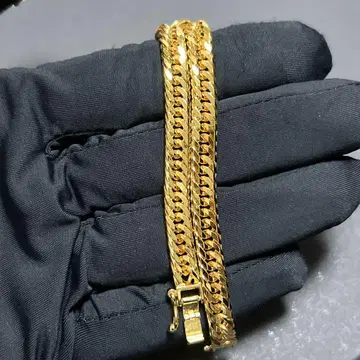 실버 925 키헤이 팔찌 12면 트리플 20cm