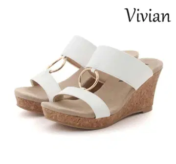 비비안 VIVIAN 여성용 샌들 웨지솔 사이즈 L