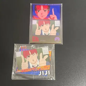 단단단 지지 백면상 아크릴 키링 아크릴 카드