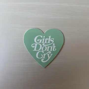 GIRLS DON'T CRY 스티커 VERDY COMPLEXCON