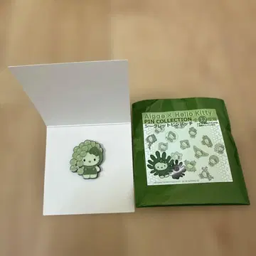 오사카 간사이 만박 일본관 털게 키티 시크릿 핀 배지