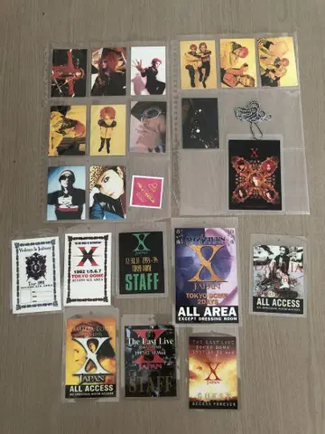 hide 괴인 카드 X JAPAN 특전 FILM GIG PASS