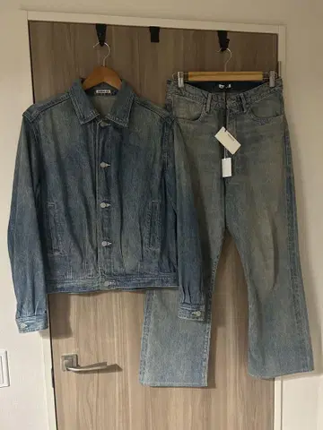 오라리 데님 셋업 23AW