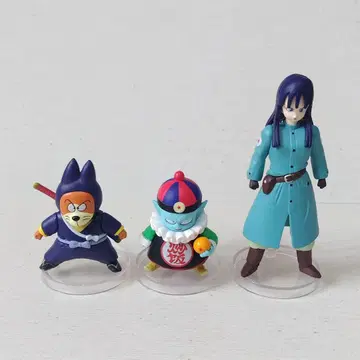 HG 드래곤볼 필라프 일당 완전 세트 필라프 슈 본체와 받침대만