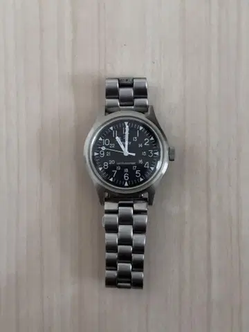 TIMEX x BEAMS 별주 캠퍼 남성용 쿼츠 손목시계