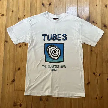 1990년대 빈티지 발리 TUBES 서핑 티셔츠