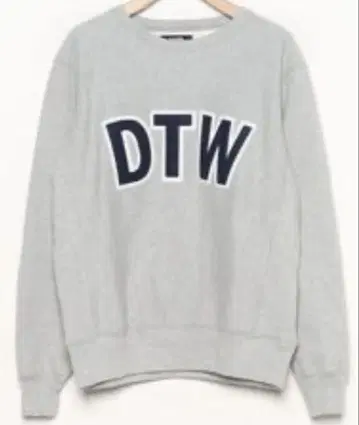 BEAMS DTW 맨투맨 L 그레이 트레이닝복 빔즈
