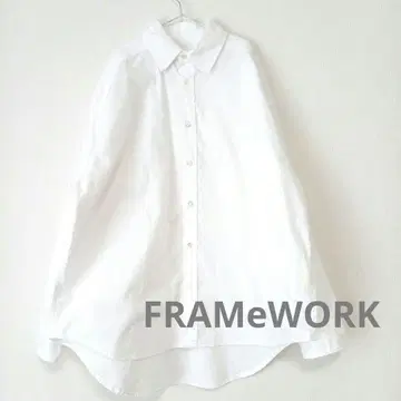 FRAMeWORK 코튼 셔츠 레귤러 카라