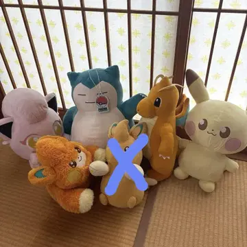 포켓몬 봉제 인형 세트