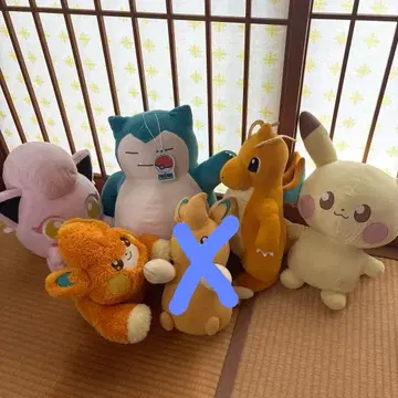 포켓몬 봉제 인형 세트