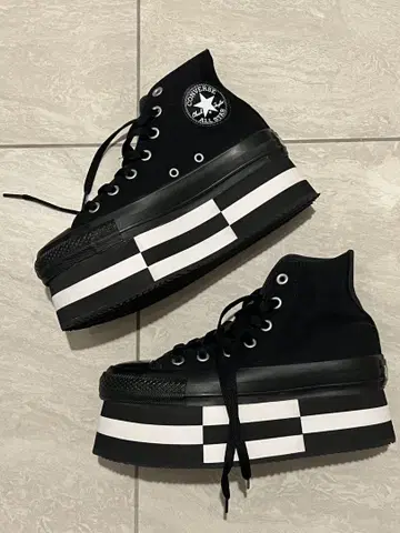 Converse 스니커즈 통굽 ALLSTARCHUNKYBLOCK HI