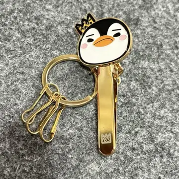 준호 2PM 펭귄 클립 키링