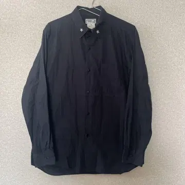00's agnes b star embroidery shirt