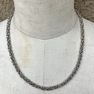 SILVER925 TRIVAL FOOK 목걸이/실버 목걸이