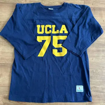 챔피온 UCLA L 풋볼T 복각 바태그